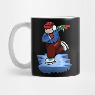 Beautiful ice skater Mug